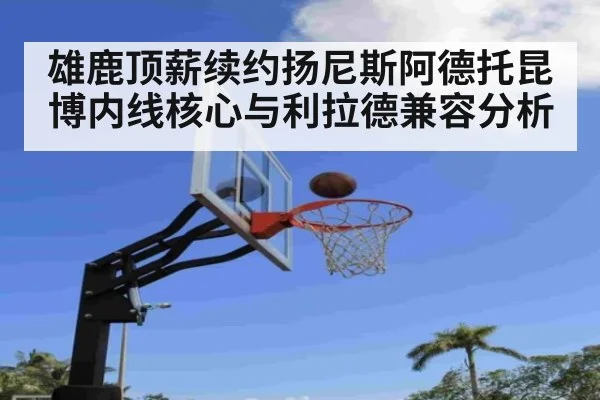 雄鹿顶薪续约扬尼斯阿德托昆博内线核心与利拉德兼容分析